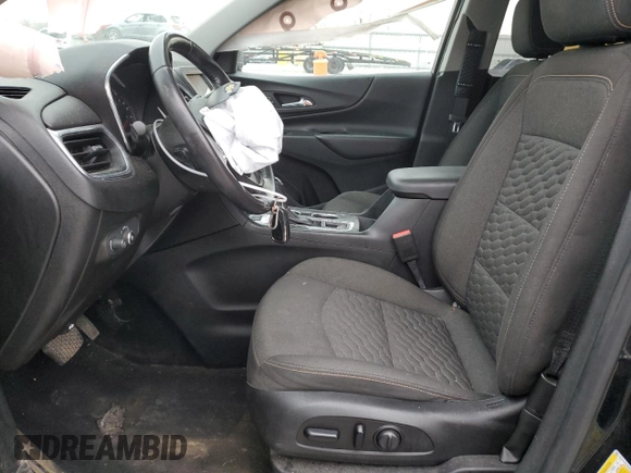 2019 Chevrolet Equinox LT with VIN 2GNAXUEV5K6283928, listed as a Copart auction lot 51648585 with 57,258 mi miles and Salvage Title. Bid and sale history available at carsss.com. Image 7.