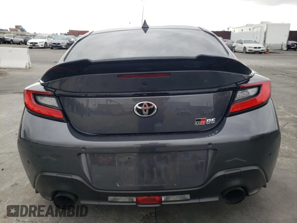 2023 Toyota 86 with VIN JF1ZNBC16P8757656, listed as a Copart auction lot 41927685 with Not Provided miles and Salvage Title. Bid and sale history available at DreamBid. Image 6.