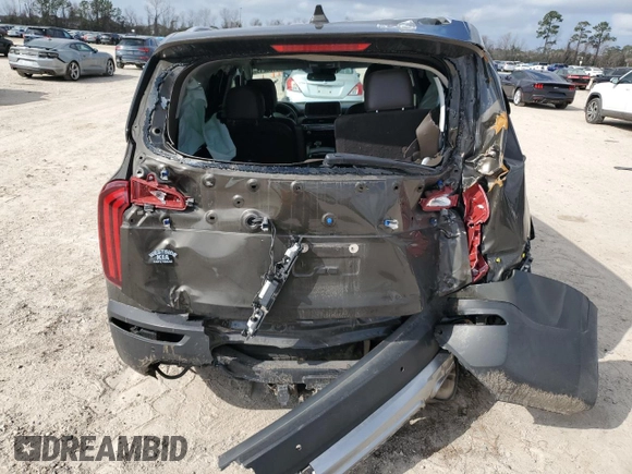 2022 Kia Telluride SX with VIN 5XYP54HC7NG238788, listed as a Copart auction lot 44198215 with 73,740 mi miles and Clean title. Bid and sale history available at DreamBid. Image 6.