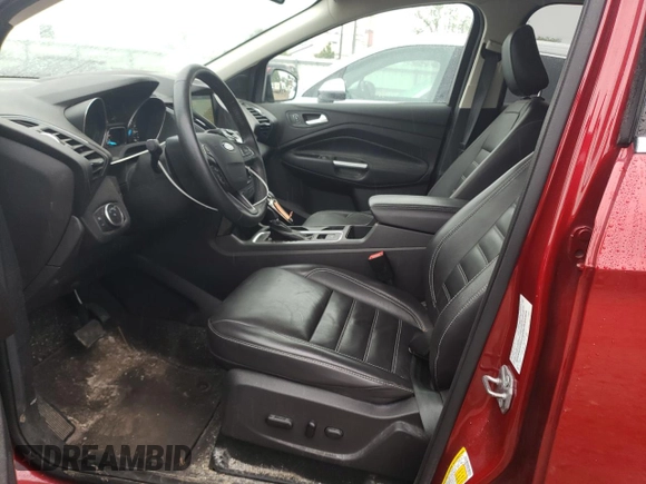 2019 Ford Escape Titanium with VIN 1FMCU9J97KUC01825, listed as a Copart auction lot 59720395 with 52,425 mi miles and Clean title. Bid and sale history available at DreamBid. Image 7.