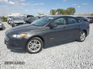 2018 Ford Fusion Hybrid S with VIN 3FA6P0UU8JR145166, listed as a Copart auction lot 71016294 with 54,817 mi miles and Salvage Title. Bid and sale history available at carsss.com. Image 1.