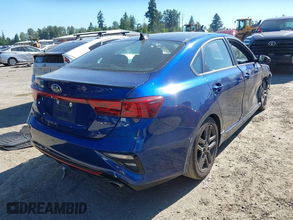 2021 Kia Forte GT-Line z VIN 3KPF34AD5ME408680, wystawiony jako IAAI lot #42442538 z przebiegiem 42 231 mil mil oraz . Historia ofert i sprzedaży dostępna na DreamBid. Obrazek 4.