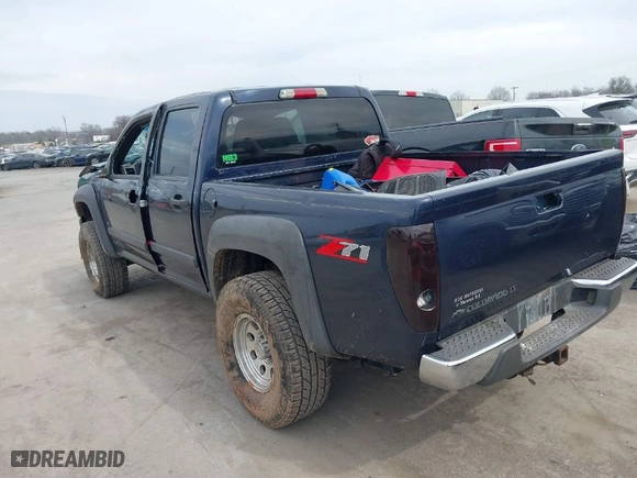 2007 Chevrolet Colorado LT w/2LT with VIN 1GCDS13E878147784, listed as a IAAI auction lot 41690838 with 208,489 mi miles. Bid and sale history available at carsss.com. Image 3.