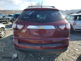 2015 Chevrolet Traverse LT with VIN 1GNKRGKD9FJ362023, listed as a Copart auction lot 83390234 with 141,117 mi miles and Salvage Title. Bid and sale history available at carsss.com. Image 6.