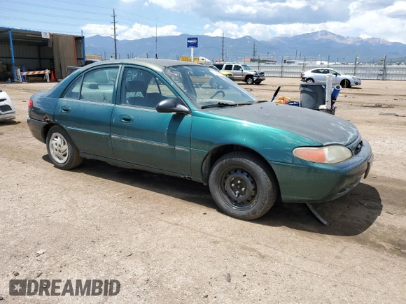 2000 Ford Escort with VIN 3FAFP13P6YR167405, listed as a Copart auction lot 60447535 with 128,413 mi miles and Clean title. Bid and sale history available at DreamBid. Image 4.