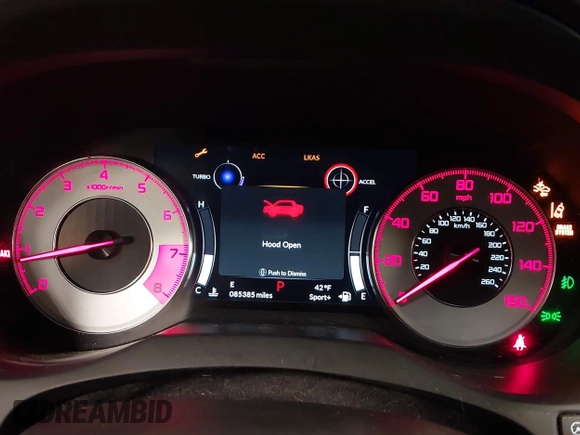 2019 Acura RDX w/A-Spec Pkg with VIN 5J8TC2H64KL020067, listed as a IAAI auction lot 41088711 with 85,385 mi miles. Bid and sale history available at carsss.com. Image 15.