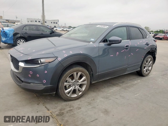 2020 Mazda CX-30 Premium with VIN 3MVDMAEM3LM133701, listed as a Copart auction lot 53343865 with 11,169 mi miles and Salvage title. Bid and sale history available at DreamBid. Image 1.