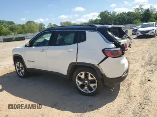 2020 Jeep Compass Limited с VIN 3C4NJDCB7LT233839, выставлен на аукционе Copart как лот 53582485 с пробегом 64 653 миль миль и Списание • Salvage title. История ставок и продаж доступна на DreamBid. Изображение 2.
