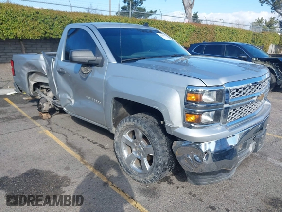 2014 Chevrolet Silverado 1500 with VIN 1GCNCREH2EZ303297, listed as a IAAI auction lot 41692877 with 115,621 mi miles and . Bid and sale history available at DreamBid. Image 1.