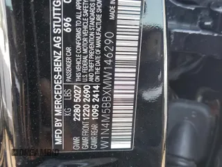2021 Mercedes-Benz GLB with VIN W1N4M5BBXMW146290, listed as a Copart auction lot 71862324 with 38,637 mi miles and Salvage Title. Bid and sale history available at carsss.com. Image 13.