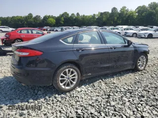 2020 Ford Fusion SE with VIN 3FA6P0HD4LR122075, listed as a Copart auction lot 59009485 with 143,247 mi miles and Salvage title. Bid and sale history available at DreamBid. Image 3.