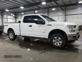 2016 Ford F-150 XLT with VIN 1FTFX1EG9GFD13167, listed as a Copart auction lot 72001224 with 163,875 mi miles and Salvage Title. Bid and sale history available at carsss.com. Image 4.