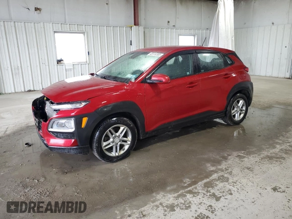 2020 Hyundai Kona SE with VIN KM8K1CAA2LU527142, listed as a Copart auction lot 48918365 with 77,211 mi miles and Salvage Title. Bid and sale history available at carsss.com. Image 1.