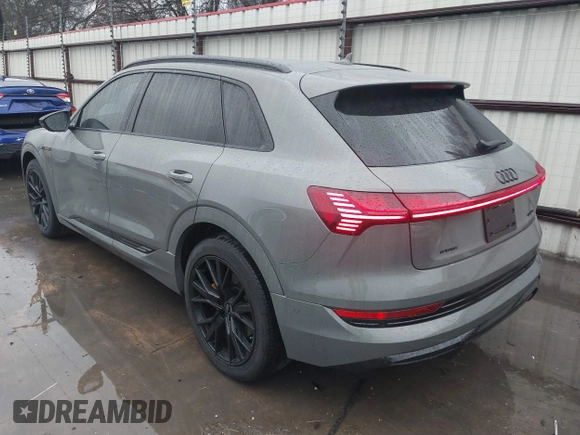 2023 Audi e-tron Chronos with VIN WA1VABGE2PB013244, listed as a IAAI auction lot 41283553 with 28,463 mi miles and . Bid and sale history available at DreamBid. Image 3.