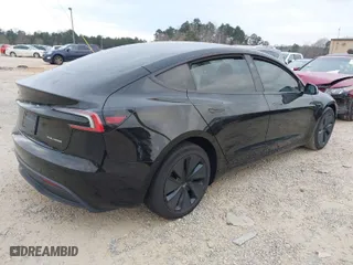2024 Tesla Model 3 Long Range with VIN 5YJ3E1EB3RF807688, listed as a IAAI auction lot 41835681 with 18,312 mi miles. Bid and sale history available at carsss.com. Image 4.