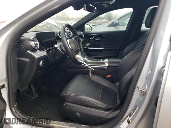 2022 Mercedes-Benz C 300 with VIN W1KAF4HB8NR016858, listed as a Copart auction lot 46455435 with 18,856 mi miles and Salvage Title. Bid and sale history available at DreamBid. Image 7.