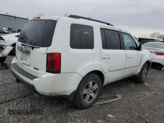 2011 Honda Pilot EX-L with VIN 5FNYF4H53BB078978, listed as a Copart auction lot 49692205 with 134,222 mi miles and Salvage Title. Bid and sale history available at carsss.com. Image 3.
