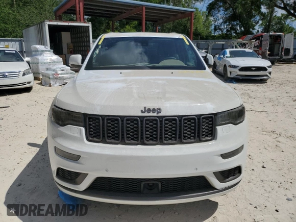 2018 Jeep Grand Cherokee High Altitude with VIN 1C4RJFCM8JC394353, listed as a Copart auction lot 50922805 with 81,140 mi miles and Salvage title. Bid and sale history available at DreamBid. Image 5.