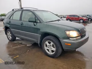 1999 Lexus RX 300 Luxury SUV with VIN JT6HF10U0X0083876, listed as a Copart auction lot 51453785 with 120,129 mi miles and Salvage Title. Bid and sale history available at carsss.com. Image 4.