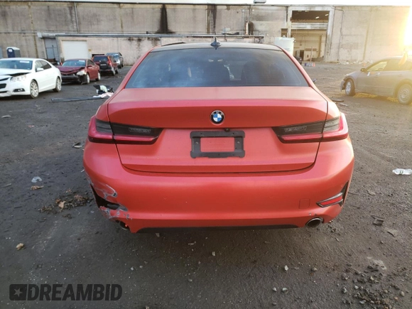 2020 BMW 3 Series 330i xDrive with VIN 3MW5R7J06L8B09184, listed as a Copart auction lot 69481952 with 57,750 mi miles and . Bid and sale history available at DreamBid. Image 6.