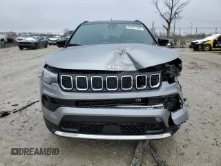 2023 Jeep Compass Limited with VIN 3C4NJDCN3PT508543, listed as a Copart auction lot 81817124 with 14,518 mi miles and Salvage Title. Bid and sale history available at carsss.com. Image 5.