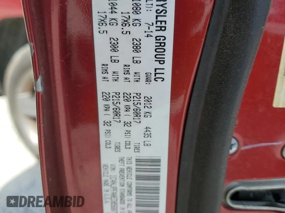 2014 Jeep Patriot Latitude with VIN 1C4NJPFA0ED856877, listed as a Copart auction lot 50406735 with 154,788 mi miles and Salvage Title. Bid and sale history available at carsss.com. Image 14.
