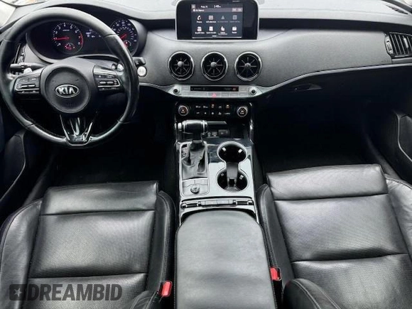 2018 Kia Stinger with VIN KNAE15LAXJ6032888, listed as a Copart auction lot 80171614 with 155,318 mi miles and Non Repairable. Bid and sale history available at DreamBid. Image 7.