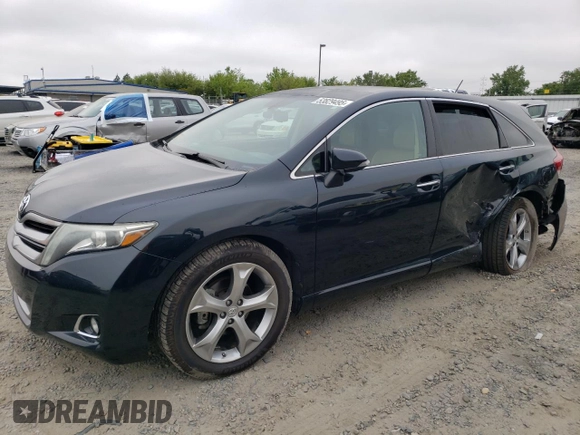 2013 Toyota Venza LE with VIN 4T3ZK3BB0DU056717, listed as a Copart auction lot 53829495 with 161,694 mi miles and Salvage Title. Bid and sale history available at carsss.com. Image 1.