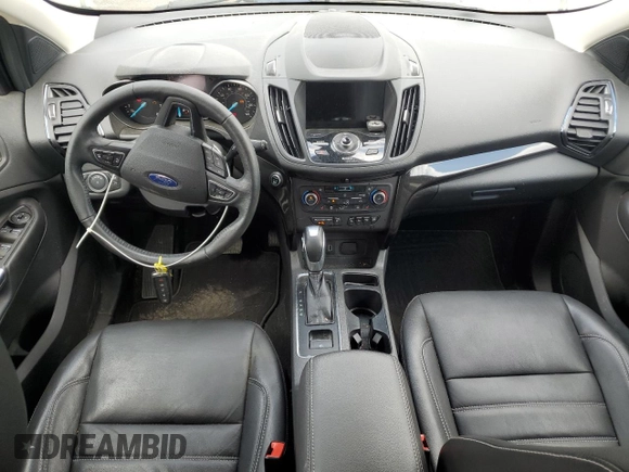 2019 Ford Escape Titanium with VIN 1FMCU0J93KUA81968, listed as a Copart auction lot 56232665 with 26,631 mi miles and Salvage title. Bid and sale history available at DreamBid. Image 8.