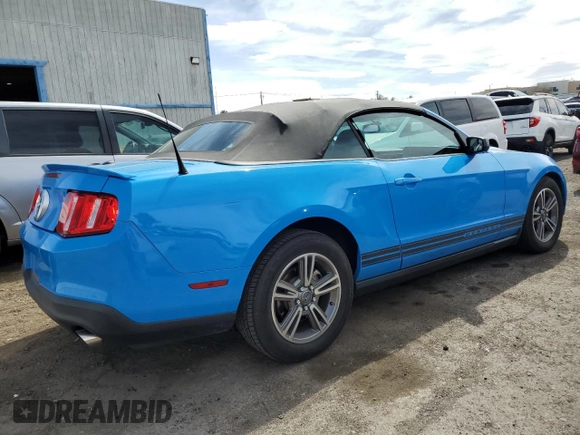 2011 Ford Mustang V6 with VIN 1ZVBP8EM1B5109049, listed as a Copart auction lot 50983205 with 96,485 mi miles and Salvage Title. Bid and sale history available at carsss.com. Image 3.