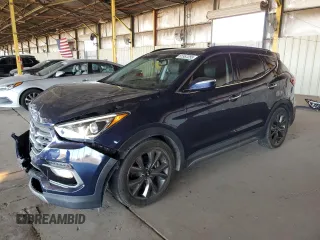 2017 Hyundai Santa Fe Ultimate with VIN 5XYZWDLA5HG486988, listed as a Copart auction lot 61957255 with 102,178 mi miles and Salvage title. Bid and sale history available at DreamBid. Image 1.