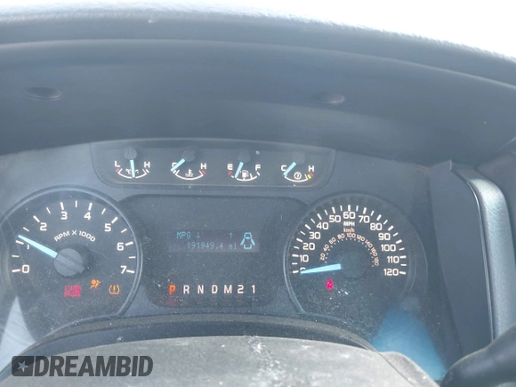 2012 Ford F-150 XL with VIN 1FTFX1EF6CFB15809, listed as a IAAI auction lot 41916615 with 191,949 mi miles. Bid and sale history available at carsss.com. Image 7.