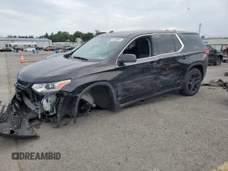 2021 Chevrolet Traverse LS with VIN 1GNERFKW4MJ116793, listed as a Copart auction lot 69139824 with 22,483 mi miles and Salvage Title. Bid and sale history available at carsss.com. Image 1.