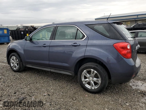 2014 Chevrolet Equinox LS with VIN 2GNALAEK8E6308390, listed as a Copart auction lot 51382125 with 105,641 mi miles and Salvage Title. Bid and sale history available at carsss.com. Image 2.