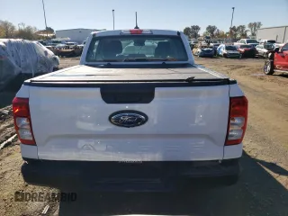 2024 Ford Ranger XL with VIN 1FTER4BH5RLE20838, listed as a Copart auction lot 80148874 with 7,312 mi miles and Salvage Title. Bid and sale history available at carsss.com. Image 6.