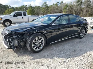 2018 Lexus LS with VIN JTHB51FF6J5004309, listed as a Copart auction lot 43911335 with 95,668 mi miles and Clean Title. Bid and sale history available at carsss.com. Image 1.