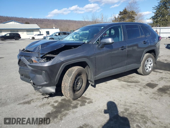 2024 Toyota RAV4 LE with VIN 2T3G1RFV0RC421150, listed as a Copart auction lot 44000785 with 8,023 mi miles and Salvage Title. Bid and sale history available at carsss.com. Image 1.