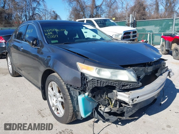 2009 Acura TL Tech with VIN 19UUA86539A018999, listed as a IAAI auction lot 41596314 with 145,302 mi miles. Bid and sale history available at carsss.com. Image 14.