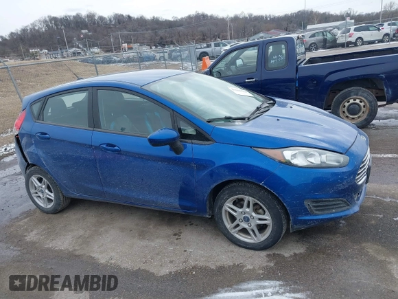 2019 Ford Fiesta SE with VIN 3FADP4EJ2KM121091, listed as a IAAI auction lot 41595764 with 98,669 mi miles. Bid and sale history available at carsss.com. Image 14.