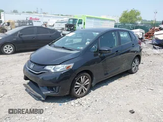 2015 Honda Fit EX-L z VIN 3HGGK5H85FM721566, wystawiony jako IAAI lot #42423777 z przebiegiem 138 825 mil mil oraz . Historia ofert i sprzedaży dostępna na DreamBid. Obrazek 2.
