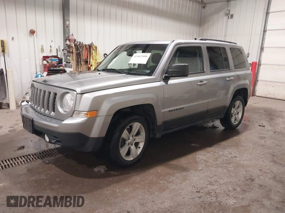 2016 Jeep Patriot Latitude with VIN 1C4NJRFB0GD581213, listed as a IAAI auction lot 42407888 with 104,202 mi miles and . Bid and sale history available at DreamBid. Image 2.