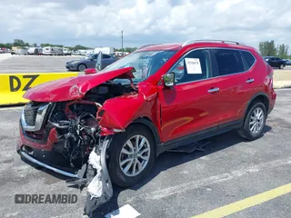 2017 Nissan Rogue S with VIN 5N1AT2MT5HC876175, listed as a IAAI auction lot 39318670 with 49,072 mi miles. Bid and sale history available at carsss.com. Image 2.