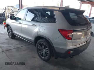 2019 Honda Passport EX-L with VIN 5FNYF7H58KB001928, listed as a IAAI auction lot 41862168 with 102,743 mi miles and . Bid and sale history available at carsss.com. Image 3.