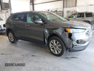 2022 Ford Edge Titanium with VIN 2FMPK4K98NBB06550, listed as a IAAI auction lot 42533785 with 60,500 mi miles and . Bid and sale history available at DreamBid. Image 1.