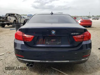 2016 BMW 4 Series 428i with VIN WBA3N7C52GK228544, listed as a Copart auction lot 53991705 with 103,218 mi miles and Salvage title. Bid and sale history available at DreamBid. Image 6.