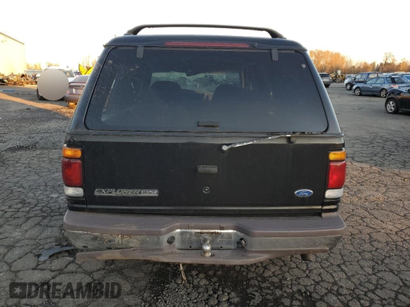 1997 Ford Explorer XL with VIN 1FMDU34E8VUC95969, listed as a Copart auction lot 83269784 with 174,035 mi miles and Salvage title. Bid and sale history available at DreamBid. Image 6.
