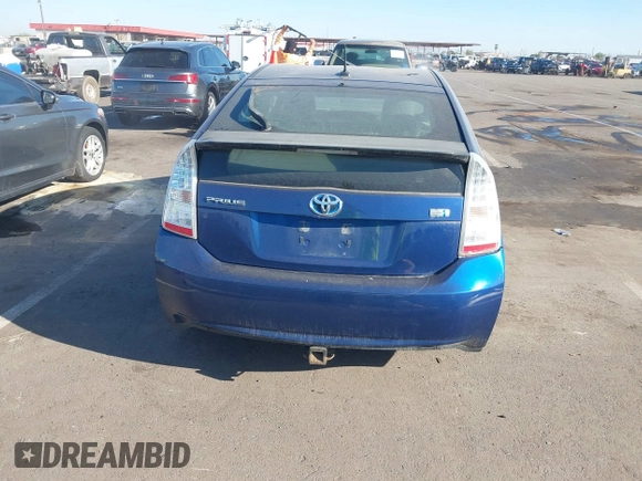 2010 Toyota Prius II with VIN JTDKN3DU6A0018271, listed as a IAAI auction lot 40429739 with 262,133 mi miles. Bid and sale history available at carsss.com. Image 16.