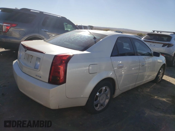 2003 Cadillac CTS with VIN 1G6DM57N930130287, listed as a Copart auction lot 78083804 with 164,009 mi miles and Salvage Title. Bid and sale history available at carsss.com. Image 3.