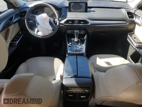 2016 Mazda CX-9 Touring with VIN JM3TCACY6G0125632, listed as a Copart auction lot 46907845 with Not provided miles and Salvage title. Bid and sale history available at DreamBid. Image 8.