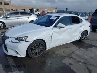 2014 Lexus IS 350 with VIN JTHBE1D27E5013784, listed as a IAAI auction lot 41446871 with 165,539 mi miles and . Bid and sale history available at DreamBid. Image 2.